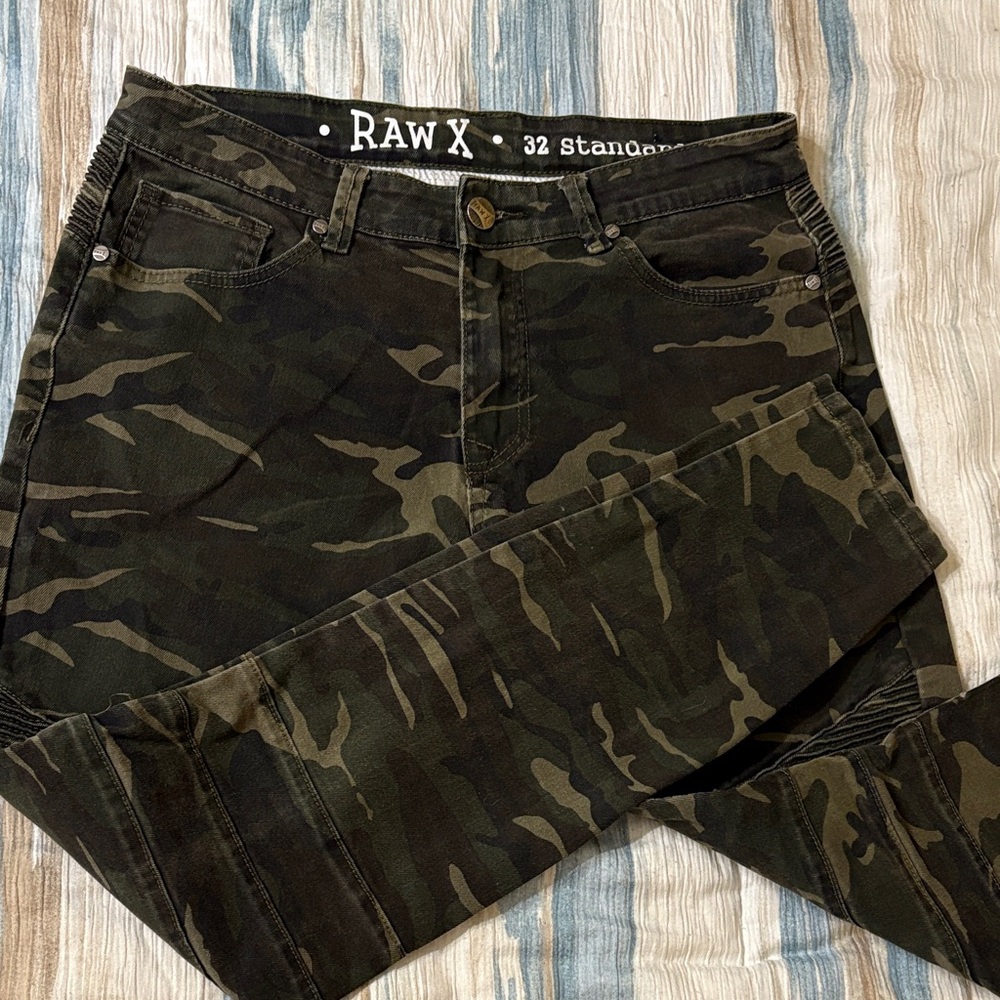 RAW X Camouflage Women's Pants